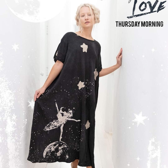 New Magnolia Pearl Cosmic Ballerina Star Dress OS - Picture 3 of 16